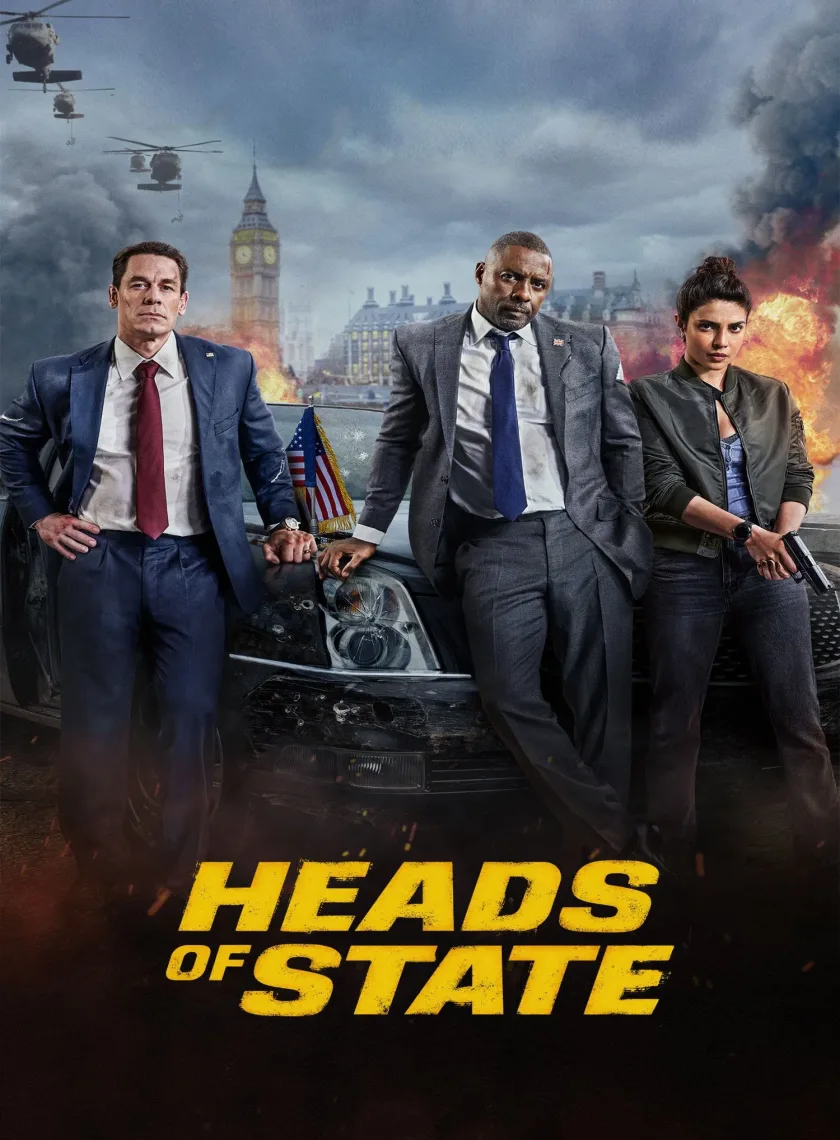 Heads of State (2025) (Hindi + English) Dual Audio Hollywood Movie HD ESub